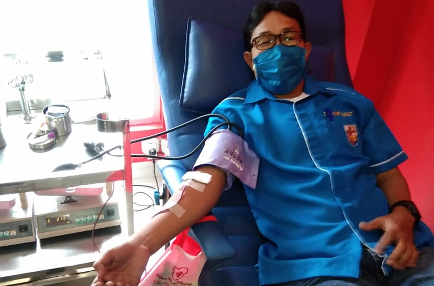  Medan Jurnalis Club Lakukan Donor Darah