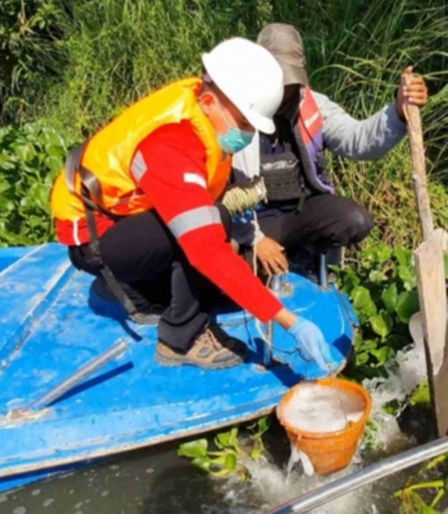  Lima Perusahaan Buang Limbah ke Kali Surabaya