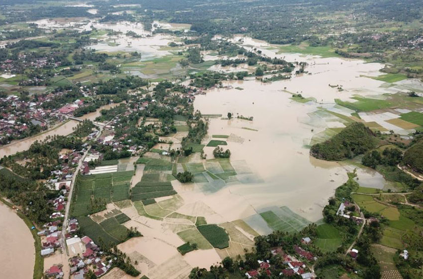  Wilayah Kabupaten Lima Puluh Kota Terendam Banjir