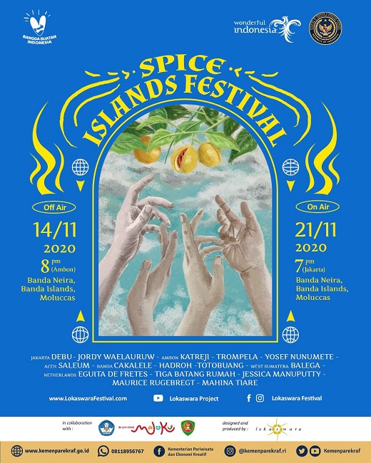  Spice Islands Festival di Banda Neira,  dari Cakalele sampai Debu