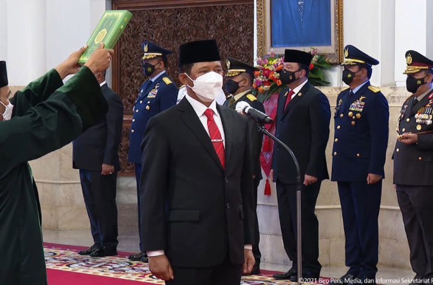  Presiden Joko Widodo Lantik Mayor Jenderal TNI Suharyanto Menjadi Kepala BNPB
