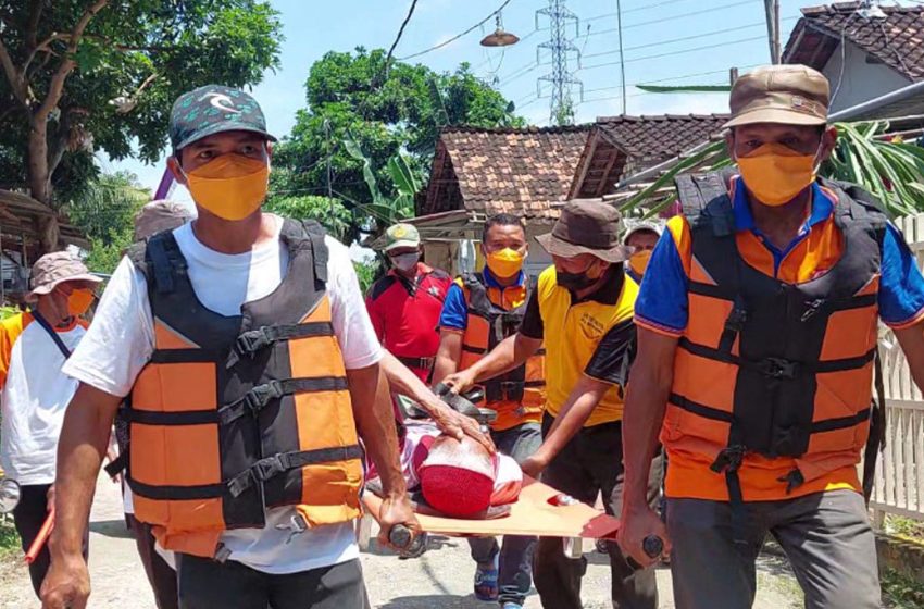  BNPB Bersama Pemerintah Kabupaten Tuban Gelar Geladi Peringatan Dini Bencana Banjir