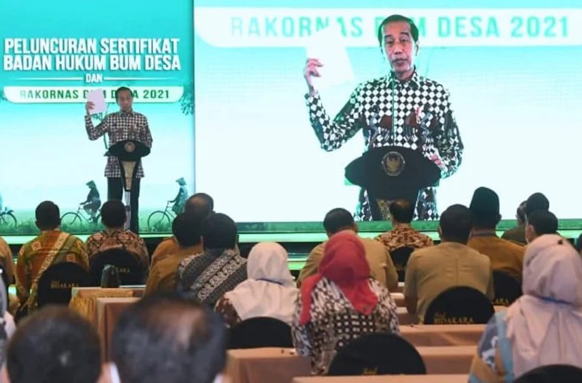  Capai Rp400,1 Triliun, Presiden Jokowi: Hati-Hati Kelola Dana Desa