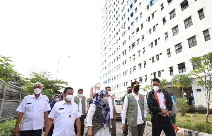  Antisipasi Penambahan Kebutuhan Tempat Karantina, Ketua Satgas Tinjau Kesiapan Rusun di DKI Jakarta