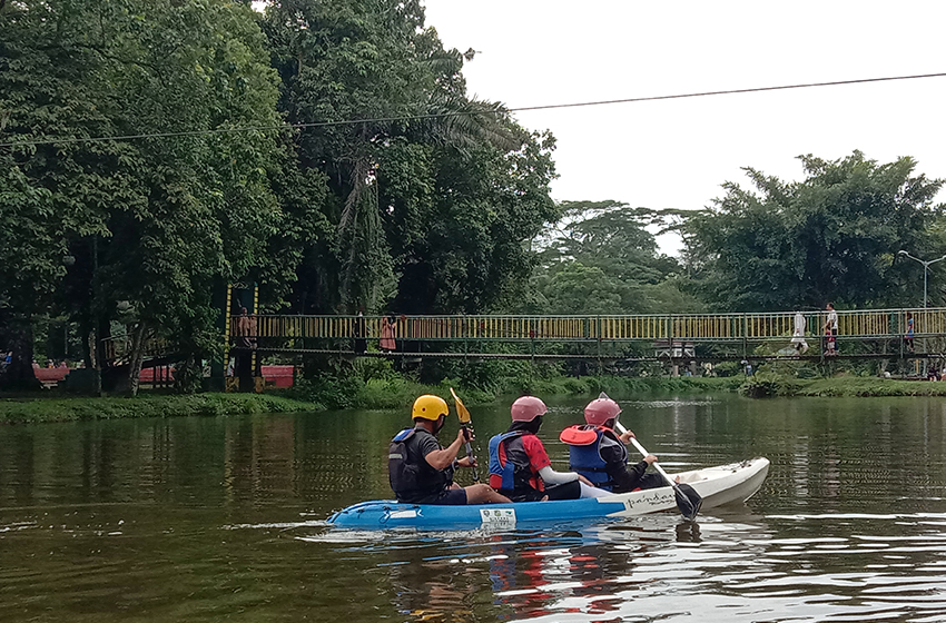  Pandawa Kayak di Taman Cadika