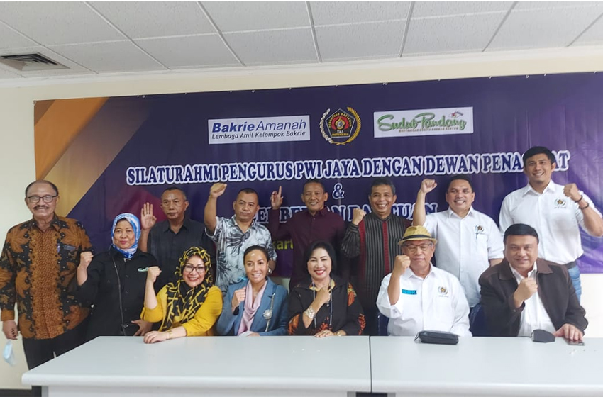  Silaturahmi PWI Jaya dengan Dewan Penasihat dan Bantuan Bakrie Amanah