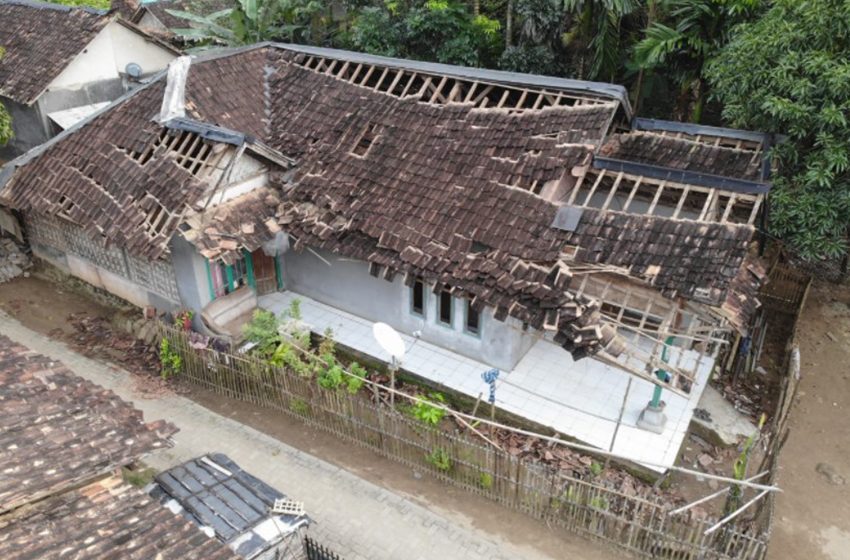  [UPDATE] Sebanyak 1.378 Rumah Terdampak Gempa M6,6 Banten
