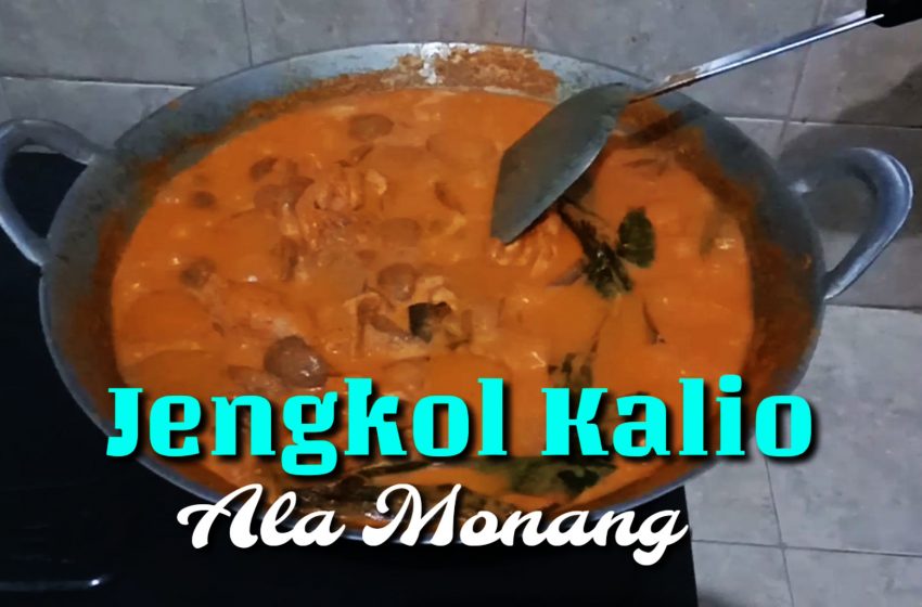  Jengkol Kaliyo ala Monang