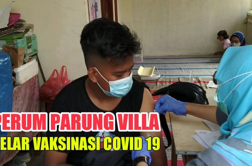 Perum Parung Villa Gelar Vaksinasi Covid-19