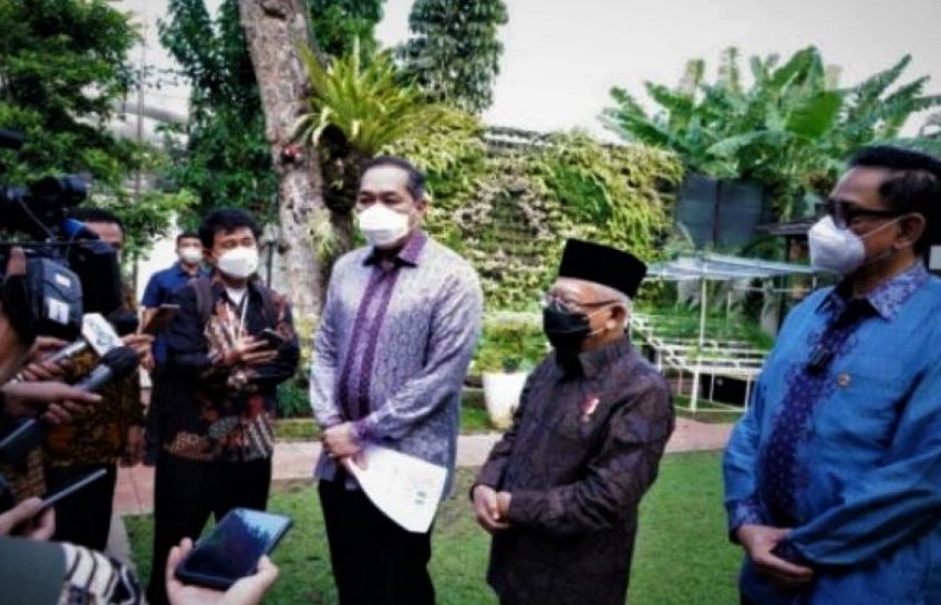  Bertemu Wapres Ma’ruf Amin, Mendag: Indonesia Jadi Kiblat Fesyen Muslim Dunia