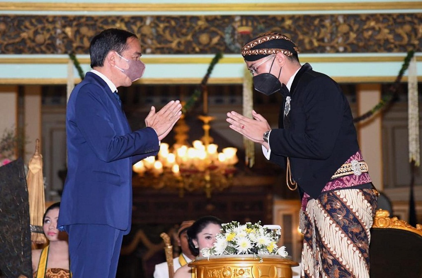  Presiden Ucapkan Selamat atas Pengukuhan KGPAA Mangkunagoro X