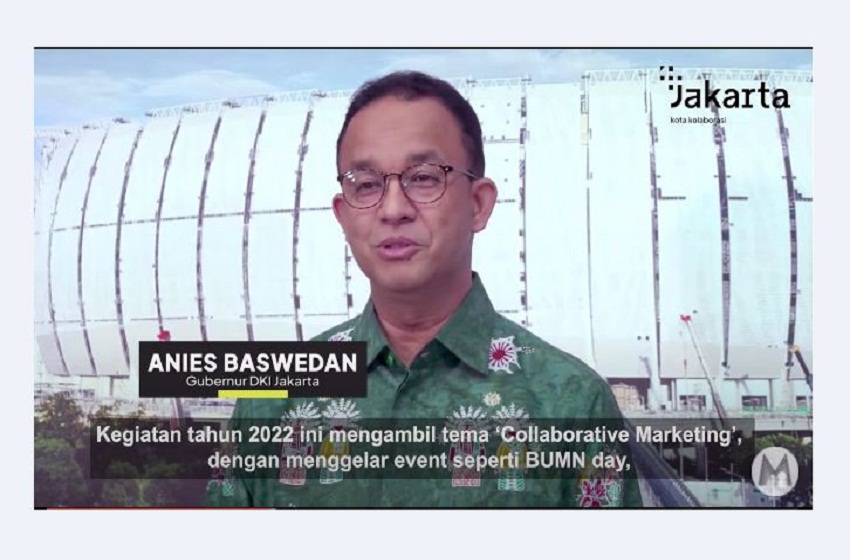  Anies Baswedan Resmikan Grand Opening Jakarta Marketing Week 2022