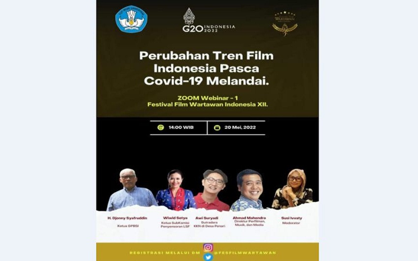  Webinar FFWI XII – Perubahan Trend Film Indonesia Pasca Covid Melandai