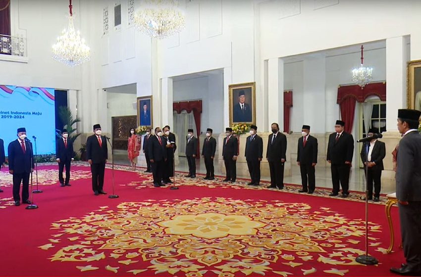  Presiden Lantik Zulkifli Hasan Jadi Mendag dan Hadi Tjahjanto Jadi Menteri ATR/BPN