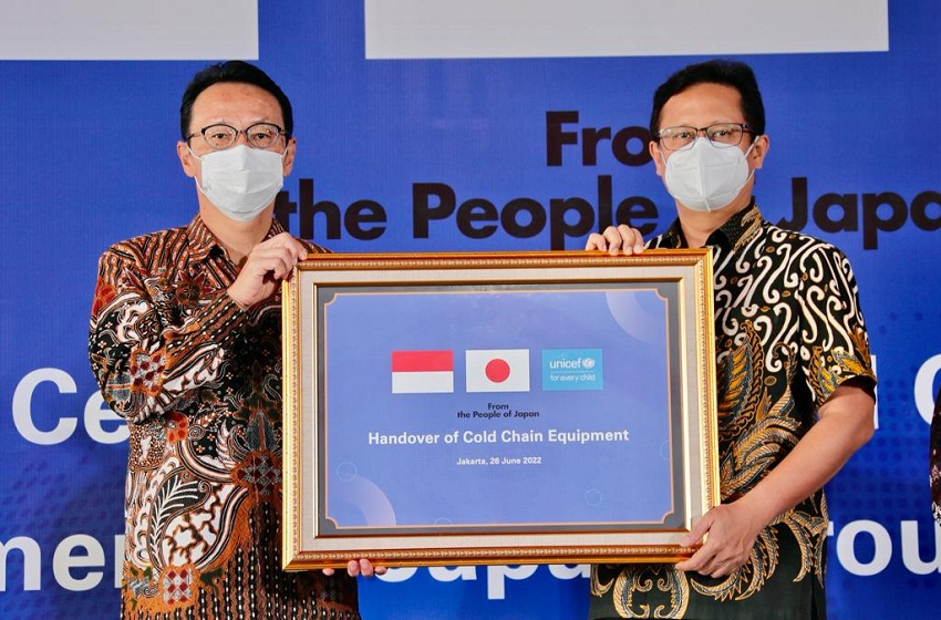  Indonesia Terima Bantuan 300 Mesin Pendingin Vaksin Gratis dari Jepang