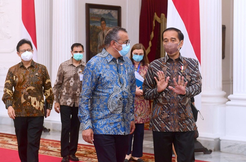  Dirjen WHO Apresiasi Kepemimpinan Indonesia di G20 dan Penanganan COVID-19