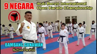  Karateka Dunia Ikuti Renzo International Open Karate Championship