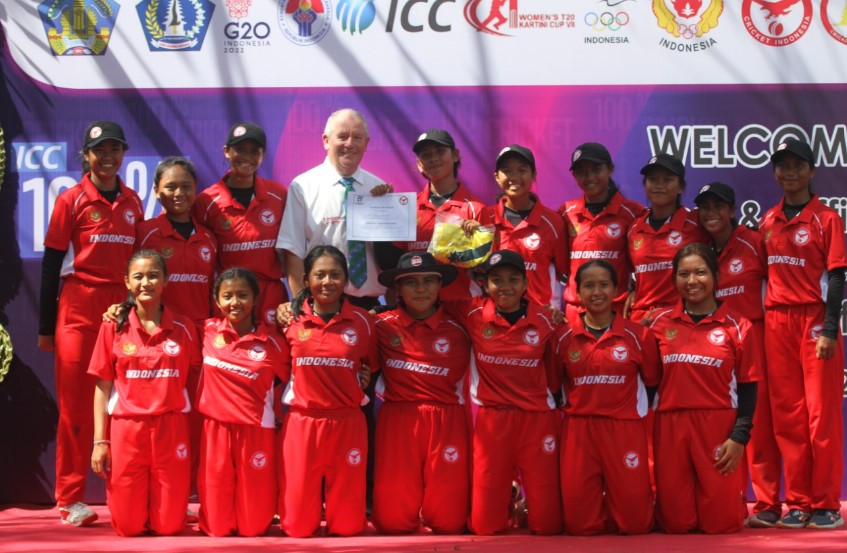  Singkirkan PNG, Timnas Cricket Putri U 19 Indonesia Catat Sejarah Lolos ke World Cup 2023