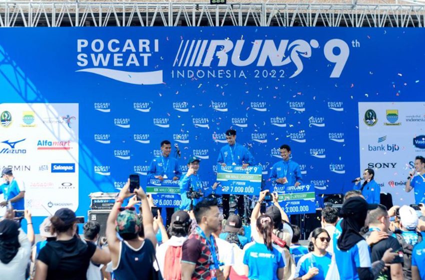  Dorong Gaya Hidup Sehat, bank bjb Dukung Pocari Sweat Run Indonesia 2022