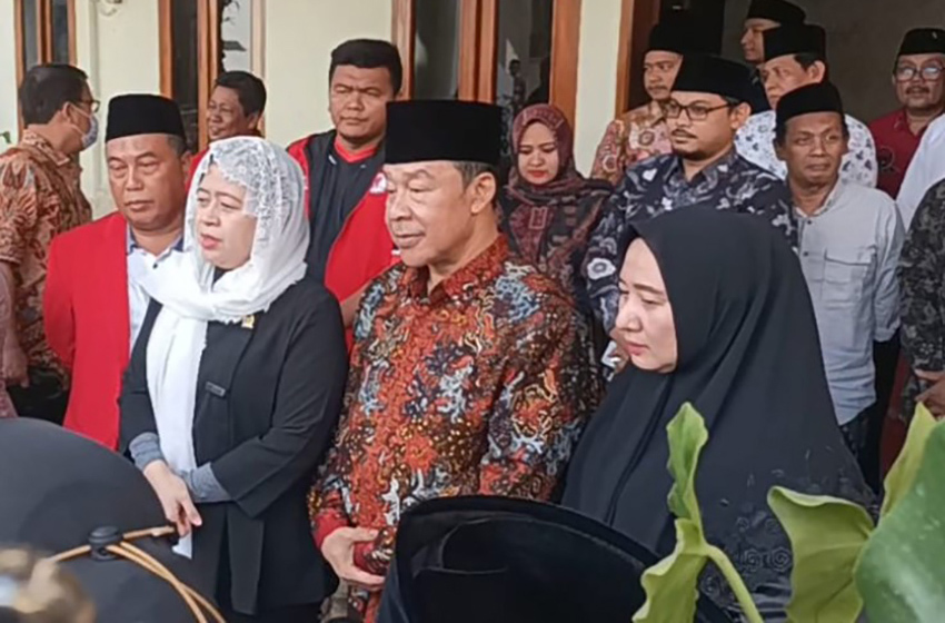  Berkunjung ke Pesantren Buntet Cirebon, Puan: Saya Meneruskan Silaturahmi Ibu Megawati