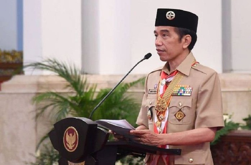  Presiden Jokowi Apresiasi Pelaksanaan Jambore Nasional XI Tahun 2022