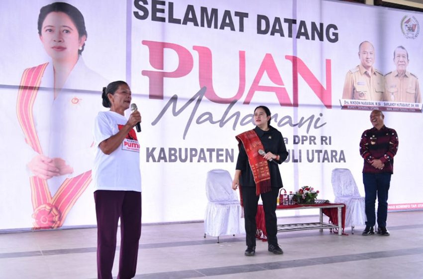  Saat Inang-inang di Toba Doakan Puan Jadi Pemimpin Indonesia