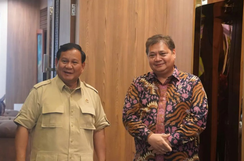  Pertemuan Airlangga dan Prabowo Cerminan Peta Koalisi Pilpres Masih Cair