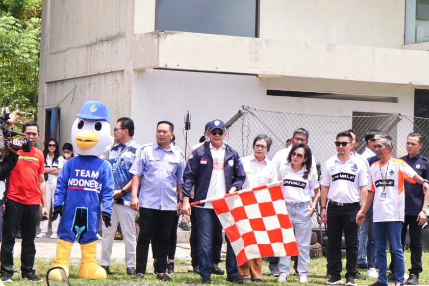  Bamsoet Buka Seri ke-4 FIM MiniGP Indonesia Series 2022