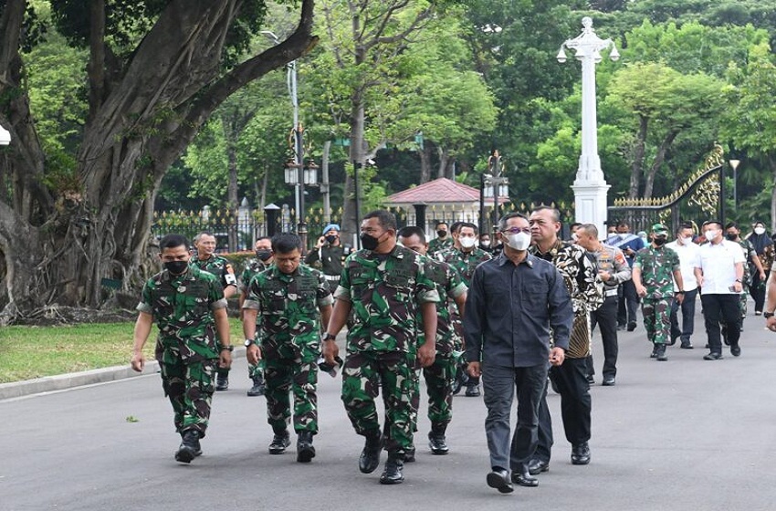  Upacara HUT ke-77 TNI akan Digelar di Istana, Kasetpres Matangkan Persiapan