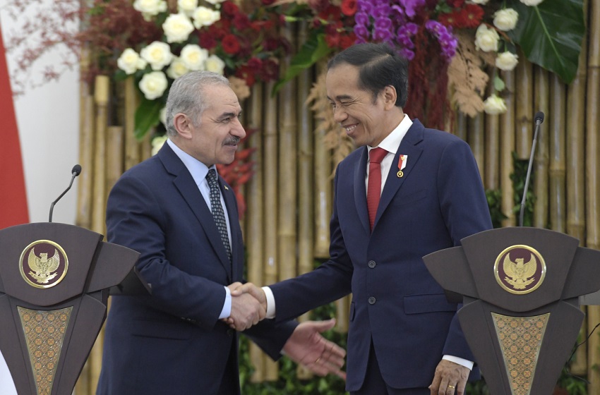  Presiden Jokowi Tegaskan Komitmen Indonesia Dukung Terus Perjuangan Kemerdekaan Palestina