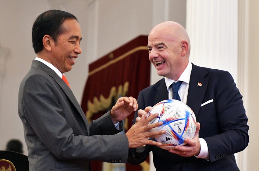  Sambut Presiden FIFA di Istana, Presiden: Diskusi Detail tentang Sepak Bola Indonesia