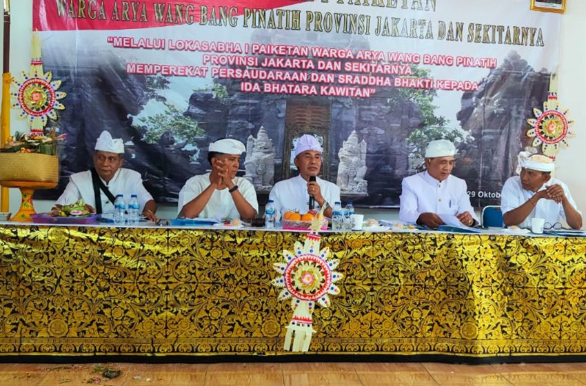  Jaya Negara Beri Apresiasi Hasil Lokasabha I PW-AWBP DKI Jakarta dan Sekitarnya