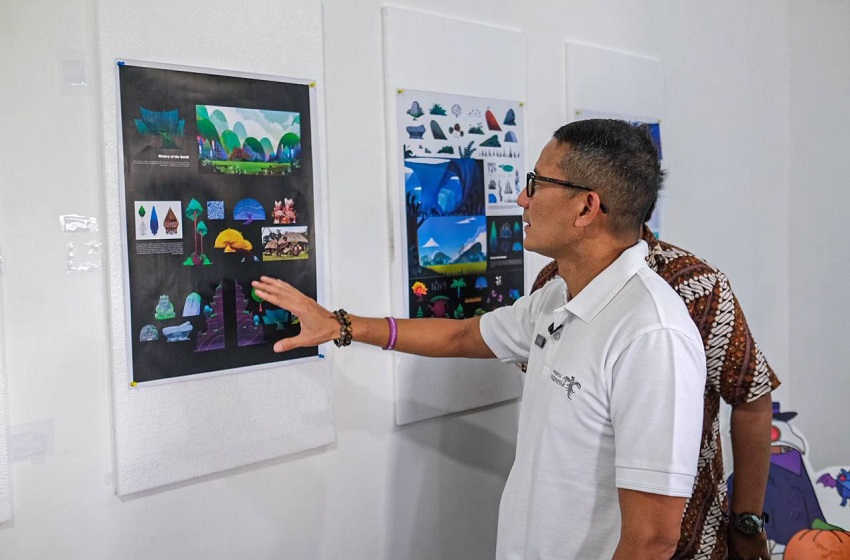  Menparekraf Resmikan Animation & Film Factory Terbesar di Indonesia