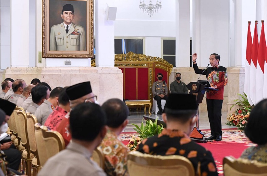  Lima Arahan Presiden Jokowi kepada Jajaran Polri, Diantaranya Mengenai Pungli dan Sewenang-wenang