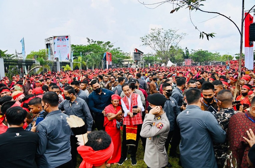  Presiden Jokowi Sampaikan Progres Pembangunan IKN