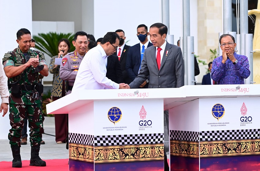  Presiden Jokowi Resmikan Sejumlah Infrastruktur di Provinsi Bali