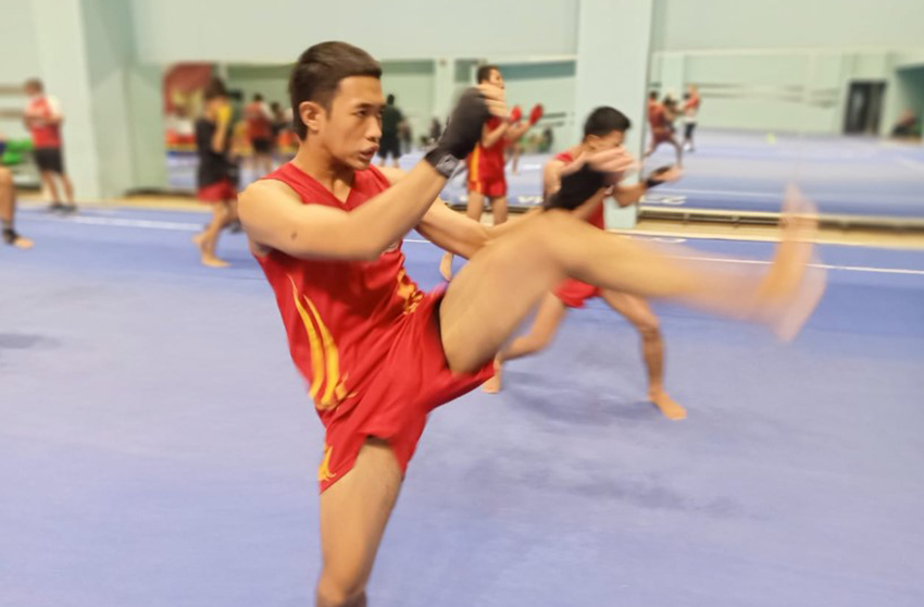  Ragesta Ganang Pangestu Bangga Masuk Timnas Kejuaraan Dunia Wushu