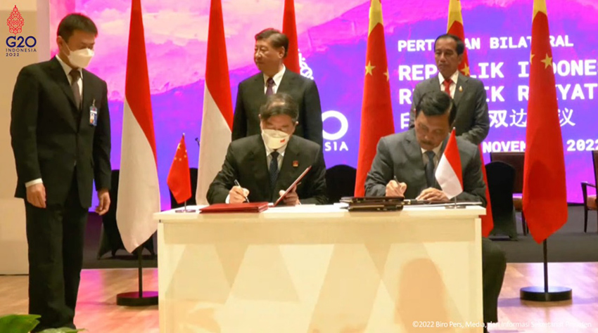  Indonesia dan Tiongkok Sepakati Lima Dokumen Kerja Sama