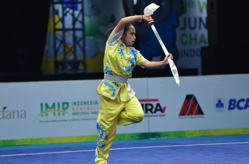  Kejuaraan Dunia Wushu Junior: Thalia Sukses Tukar Perunggu Jadi Emas