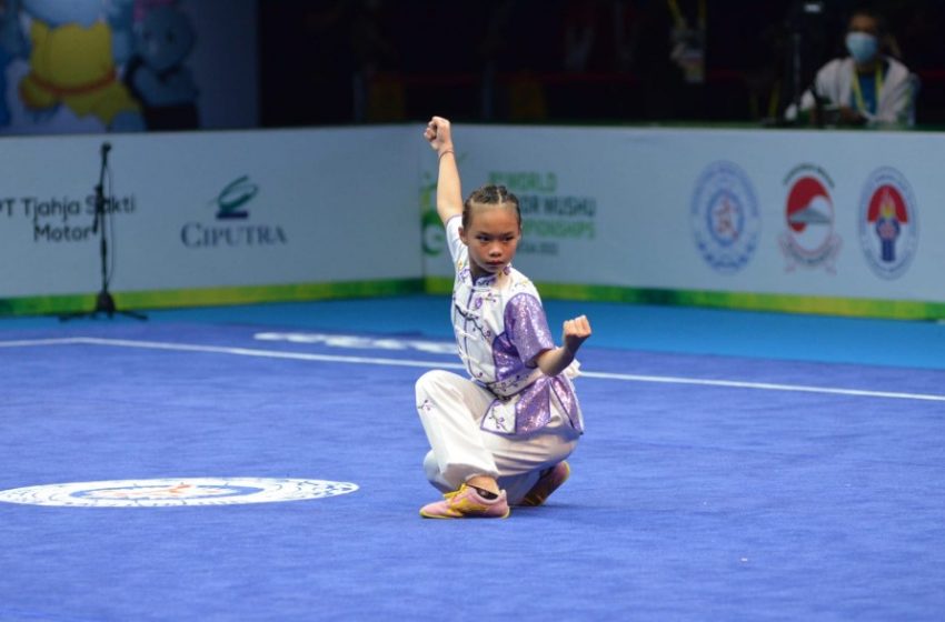  Kejuaraan Dunia Wushu Junior: Tak Diunggulkan Rara Justru Sukses Raih Emas