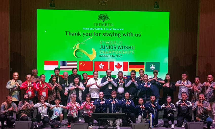  PB WI Apresiasi Peran Swasta Sukseskan Kejuaraan Dunia Wushu Junior VIII/2022
