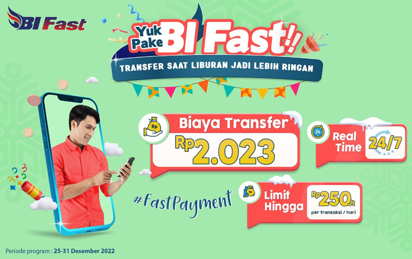  Transfer Akhir Tahun Pakai BI Fast di bank bjb, Ada Promo Biaya Rp2.023