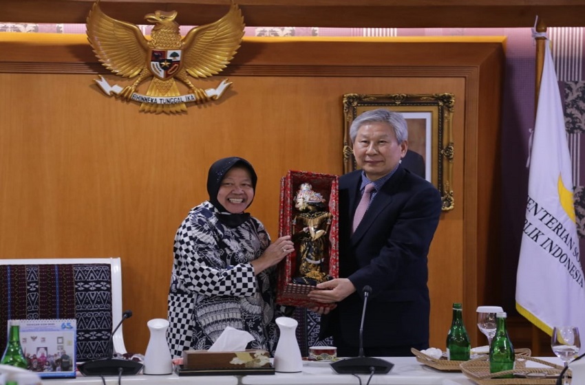  Perkuat Kemitraan Indonesia-Korea, Mensos Terima Kunjungan NCRFCS