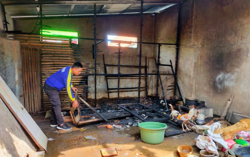  Merebus Lalu Ditinggal Sholat ke Masjid, Rumah Nyaris Amblas ‘Diterkam’ Api