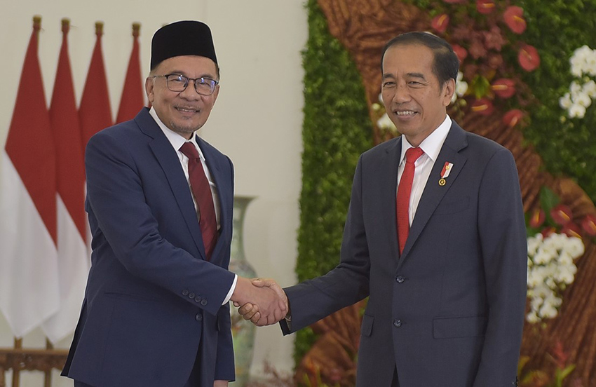  Presiden Jokowi Sambut Kunjungan Kenegaraan PM Anwar Ibrahim di Istana Bogor