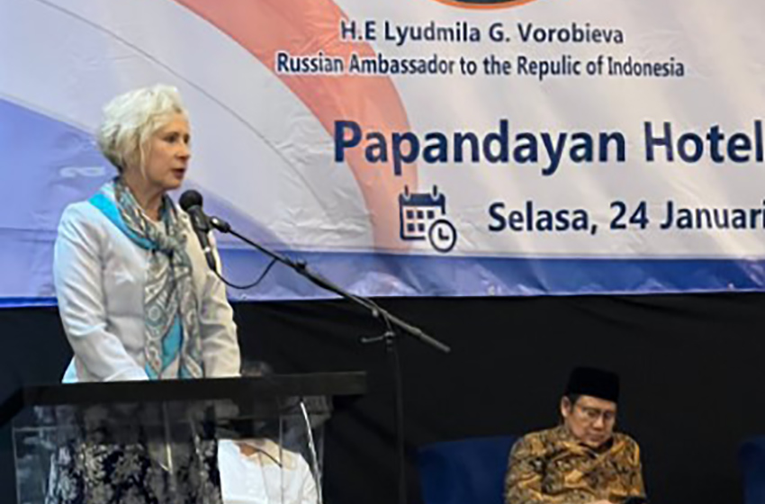  Dubes Lyudmila Tegaskan Krisis Global Jadi Kesempatan Indonesia dan Rusia Perkuat Kerjasama Menguntungkan