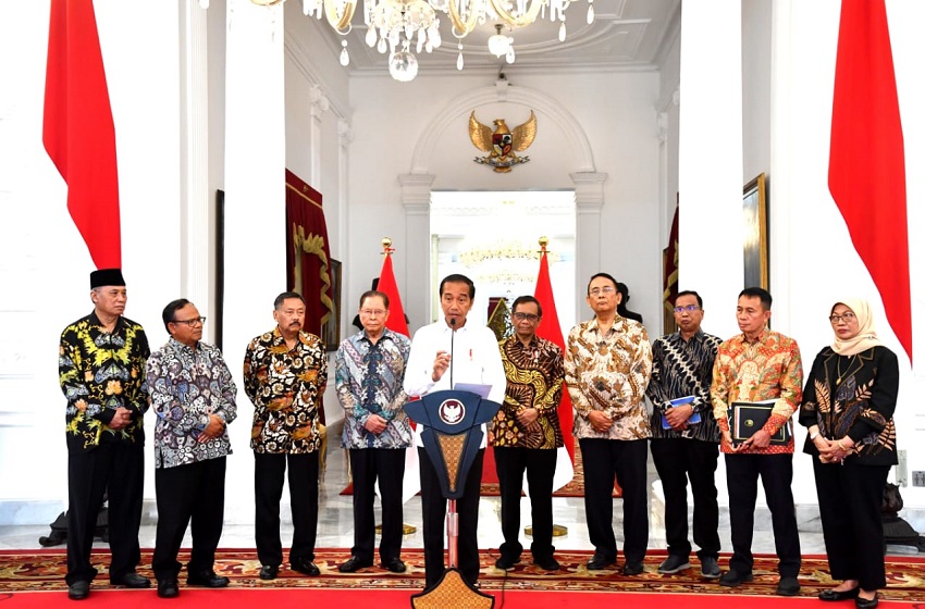  Presiden Jokowi Sesalkan Terjadinya Pelanggaran HAM Berat di Tanah Air