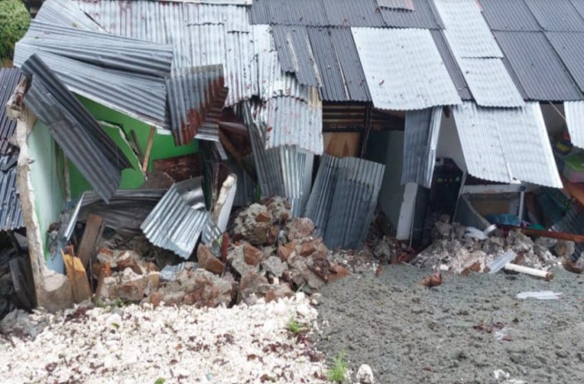 (UPDATE): Pengungsi Gempa Jayapura M5.4 Bertambah Jadi 2.136 Jiwa