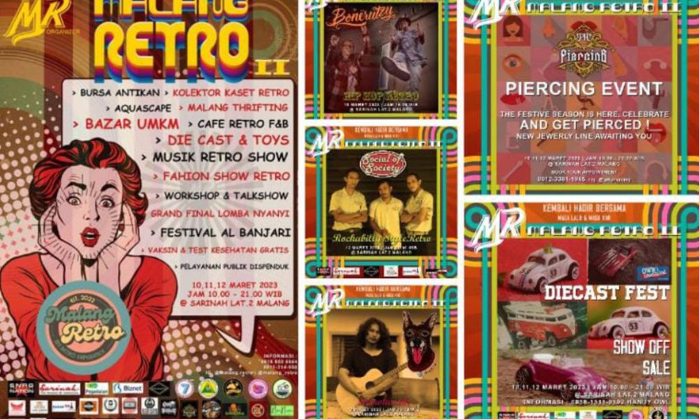 Malang Retro Kembali Hadir di Sarinah Malang