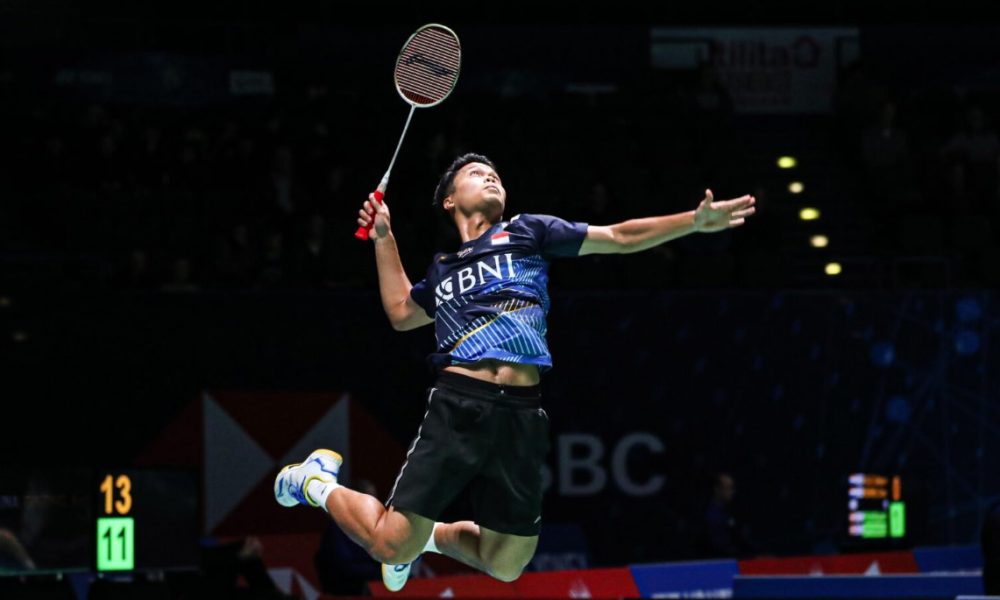 All England 2023: Bermain Menyerang Ginting Ukir Kemenangan Pertama